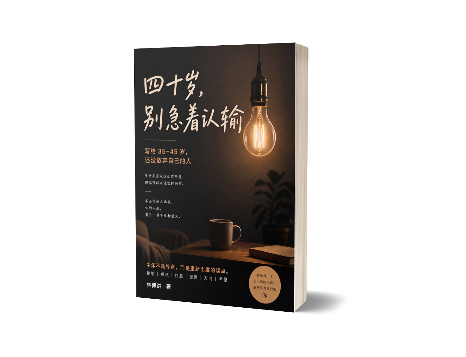 四十岁，别急着认输 书封